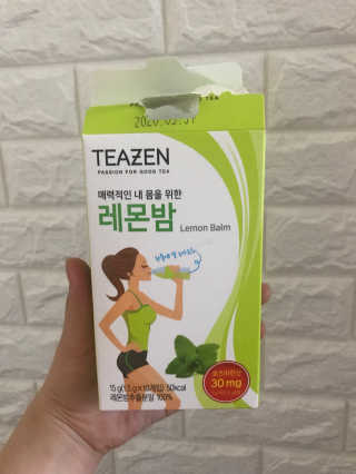 티젠 레몬밤 + 마이보틀 — 4점을 준 리뷰어가 2018년 7월 올린 사용 사진