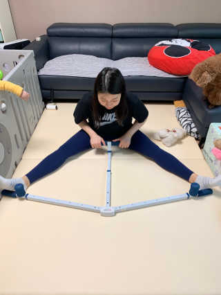 엑사이더 다리스트레칭 레그플렉스 LF6610 — 5점을 준 리뷰어가 2020년 2월 올린 사용 사진