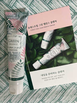 포레스트힐 그린 밸런스 클렌져 100ml + 토끼 헤어밴드 — 3점을 준 리뷰어가 2020년 2월 올린 사용 사진