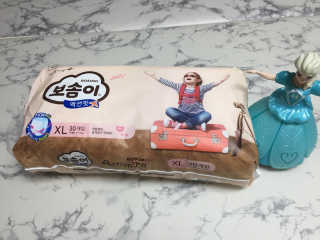 보솜이 액션핏 팬티형 — 3.5점을 준 리뷰어가 2019년 3월 올린 사용 사진