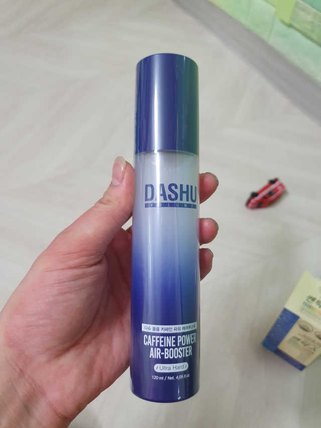 다슈 볼륨 카페인 파워 에어부스터 120ml 리뷰 사진