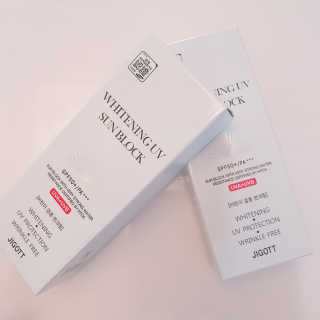 지고트 화이트닝 유브이 썬블럭 크림 70ml,1+1 — 4.5점을 준 리뷰어가 2019년 5월 올린 사용 사진