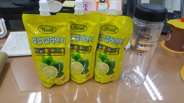 리얼깔라만시 리뷰 사진