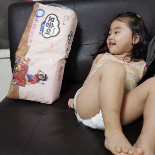보솜이 액션핏 팬티형 — 5점을 준 리뷰어가 2019년 3월 올린 사용 사진
