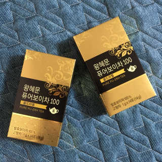 넥스트비티 왕혜문 퓨어 보이차 100 골드라벨 — 4.83점을 준 리뷰어가 2017년 11월 올린 사용 사진