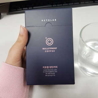 키토랩 방탄커피 일주일용 — 5점을 준 리뷰어가 2019년 4월 올린 사용 사진