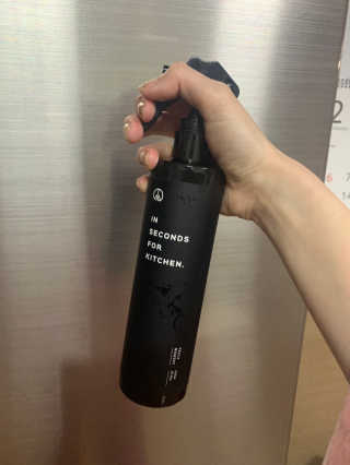 PEACE MOMENT 피스모먼트 인세컨즈포키친 320mL 천연살균소독제 — 4점을 준 리뷰어가 2019년 2월 올린 사용 사진