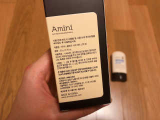 아미니 울트라 시어 버터 스틱 밤 — 5점을 준 리뷰어가 2019년 1월 올린 사용 사진