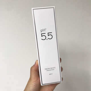 포므시 스노우화이트클렌징폼pH5.5 — 4점을 준 리뷰어가 2019년 10월 올린 사용 사진