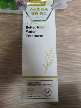 달리프 클로렐라 베러 루트 워터트리트먼트 200ml — 5점을 준 리뷰어가 2020년 2월 올린 사용 사진