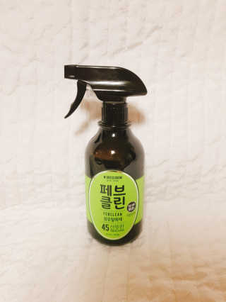 더블유드레스룸 페브클린 500ml — 4.33점을 준 리뷰어가 2018년 8월 올린 사용 사진