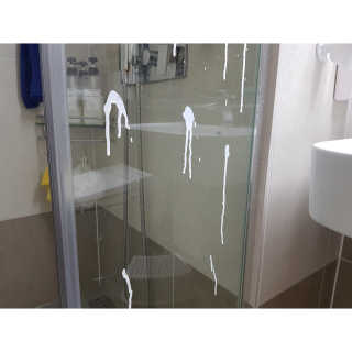 뷰오케이 욕실 화장실 셀프 물때제거 코팅제,리무버 50ml — 4점을 준 리뷰어가 2019년 5월 올린 사용 사진