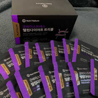 뉴트리네이처 굿바이 스트레스 웰컴 다이어트 트리플 — 3.5점을 준 리뷰어가 2019년 11월 올린 사용 사진