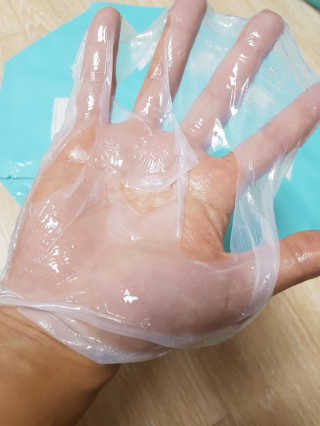 에슬레나 엑스트라 밸런싱 힐링 마스크 10장 — 5점을 준 리뷰어가 2017년 10월 올린 사용 사진