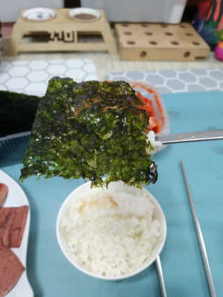 광천우리맛김 한봉지 2~3인분, 맛있는 우리재래식탁김26매20봉 — 5점을 준 리뷰어가 2018년 4월 올린 사용 사진