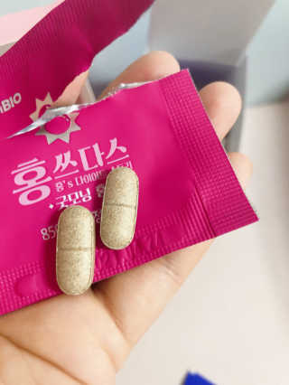 프롬바이오 홍쓰다스 아침,저녁 맞춤형 다이어트식품 14포+14포 — 5점을 준 리뷰어가 2019년 9월 올린 사용 사진