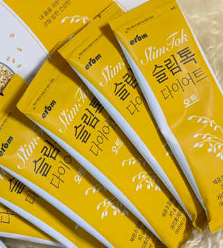 [이롬] 슬림톡 다이어트（오트or깔라만시 랜덤1종） — 4점을 준 리뷰어가 2019년 5월 올린 사용 사진