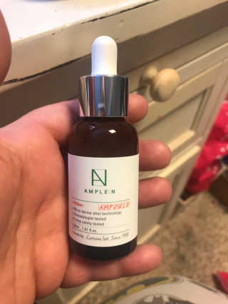 앰플엔 AMPLEN VC SHOT AMPOULE — 5점을 준 리뷰어가 2018년 12월 올린 사용 사진