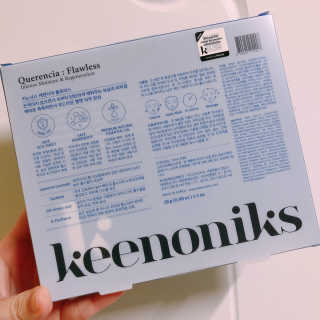 키노닉스 Querencia_Flawless 마스크팩 — 5점을 준 리뷰어가 2019년 4월 올린 사용 사진