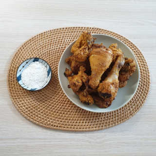 MCP 하이몰 마법의치킨가루2봉랜덤 + 코코넛허니버터2봉 — 5점을 준 리뷰어가 2020년 3월 올린 사용 사진