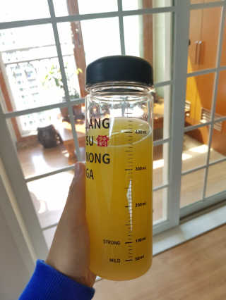 장수농가 리얼깔라만시 원샷 50ml 10팩+보틀 — 5점을 준 리뷰어가 2019년 5월 올린 사용 사진