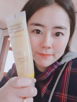 타임인네이처 [더메디닥터] 카렌듈라 엔자임 필링젤 — 5점을 준 리뷰어가 2019년 4월 올린 사용 사진