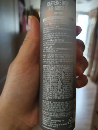 다슈코리아 다슈 볼륨 카페인 파워 에어부스터 120ml — 4점을 준 리뷰어가 2019년 6월 올린 사용 사진