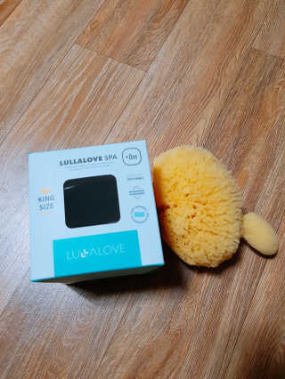 룰라러브 모공관리 끝 지중해산 천연해면 바디스펀지 — 5점을 준 리뷰어가 2018년 4월 올린 사용 사진