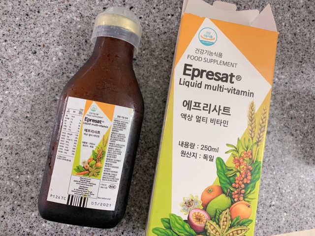 살루스 에프리사트 액상 멀티 비타민 리뷰 사진