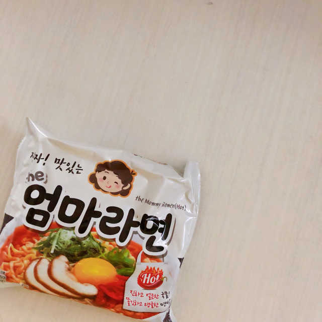 라면 그대로가 제일 맛있는 더엄마라면 리뷰 사진