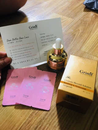 그리니프 얼티밋블레미쉬 솔루션 앰플 30ml — 5점을 준 리뷰어가 2019년 1월 올린 사용 사진