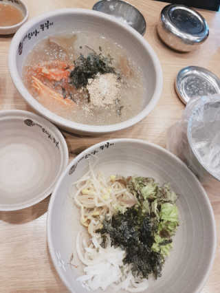 신의주찹쌀순대쭈꾸미 [신의주찹쌀순대와쭈꾸미] -직화쭈꾸미2 OR 순대국2 — 5점을 준 리뷰어가 2018년 12월 올린 사용 사진