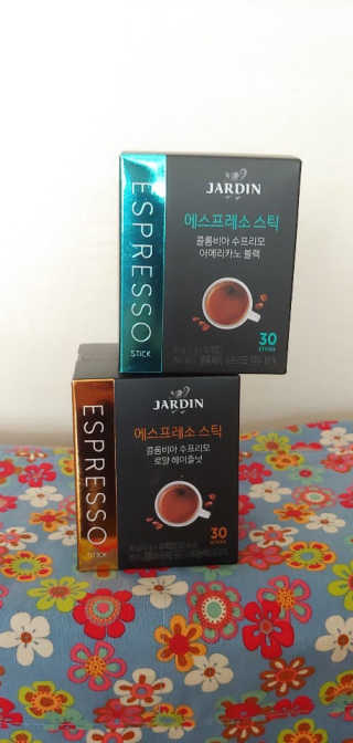 (주)쟈뎅 쟈뎅 에스프레소 스틱 [블랙+헤이즐넛 set] — 5점을 준 리뷰어가 2020년 3월 올린 사용 사진