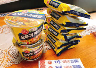 오뚜기카레면 2차 모집 — 5점을 준 리뷰어가 2019년 2월 올린 사용 사진