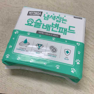 페츠모아 냄새잡는 요술배변패드 — 5점을 준 리뷰어가 2020년 3월 올린 사용 사진