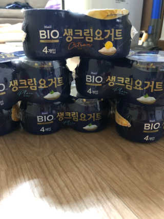 [매일 바이오] 생크림요거트 플레인 12개 + 유자 12개 — 5점을 준 리뷰어가 2019년 7월 올린 사용 사진
