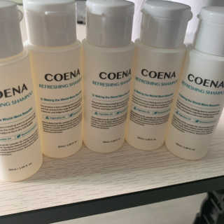 코에나샴푸 자연유래 식물성 코에나 샴푸 50ml — 5점을 준 리뷰어가 2020년 4월 올린 사용 사진