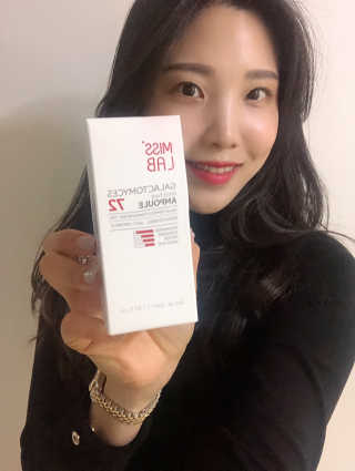 (주)에네스티 미스랩 갈락토미세스 엔리치드 앰플 — 4점을 준 리뷰어가 2019년 12월 올린 사용 사진
