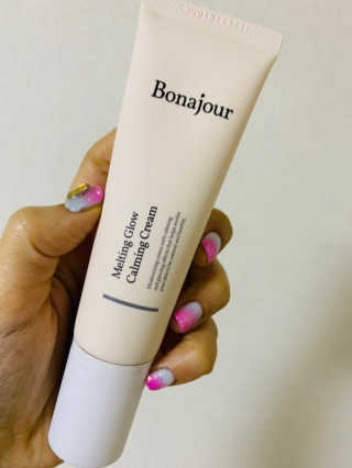 보나쥬르 멜팅 글로우 카밍 크림 50ml — 4점을 준 리뷰어가 2020년 1월 올린 사용 사진