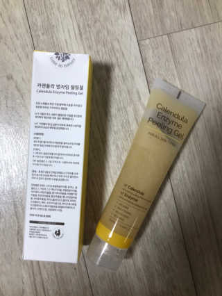 타임인네이처 [더메디닥터] 카렌듈라 엔자임 필링젤 — 5점을 준 리뷰어가 2019년 3월 올린 사용 사진