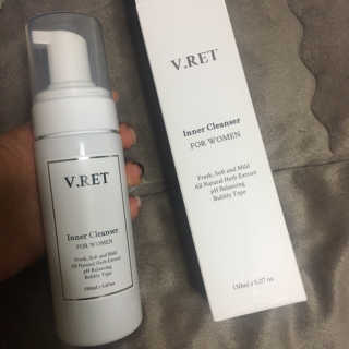 V.RET 브이렛 여성청결제 — 4점을 준 리뷰어가 2018년 10월 올린 사용 사진