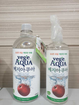 베지아쿠아 475ml + 리필 1000ml 1Set — 5점을 준 리뷰어가 2019년 8월 올린 사용 사진