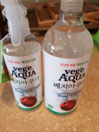 베지아쿠아 475ml + 리필 1000ml 1Set — 5점을 준 리뷰어가 2019년 11월 올린 사용 사진