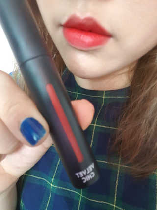 코덕 코스메틱 벨벳 시크 립라커 — 4.67점을 준 리뷰어가 2017년 5월 올린 사용 사진