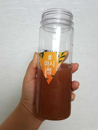 [쓰리케어] 무설탕 발효식초 맛있초 3종 — 5점을 준 리뷰어가 2017년 6월 올린 사용 사진