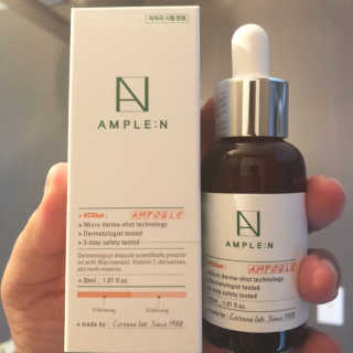 앰플엔 AMPLEN VC SHOT AMPOULE — 5점을 준 리뷰어가 2018년 9월 올린 사용 사진