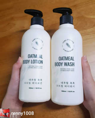 (주)에네스티 내추럴 촉촉  오트밀 바디로션 500ml — 5점을 준 리뷰어가 2020년 3월 올린 사용 사진