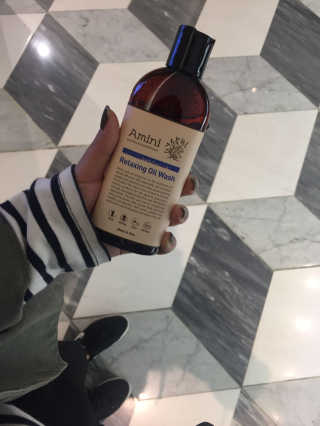 아미니 오일워시 시리즈 400ml（3종 중 1종 랜덤발송 — 4.5점을 준 리뷰어가 2016년 10월 올린 사용 사진