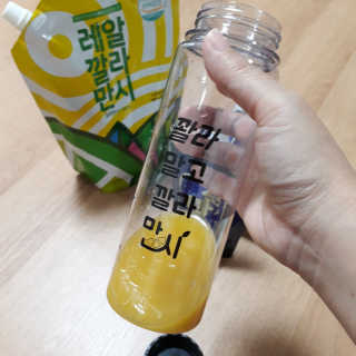 [바로푸드] 레알깔라만시1팩 + 맛깔라5팩 + 보틀1병 — 5점을 준 리뷰어가 2019년 7월 올린 사용 사진