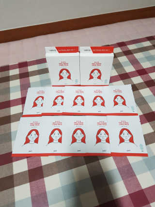 자이엘 S.O.S 레드 칙 케어팩 2 Box — 5점을 준 리뷰어가 2019년 10월 올린 사용 사진